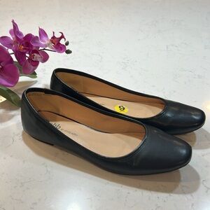 Rohb by Joyce Azria Black Ballet Flat Size 9